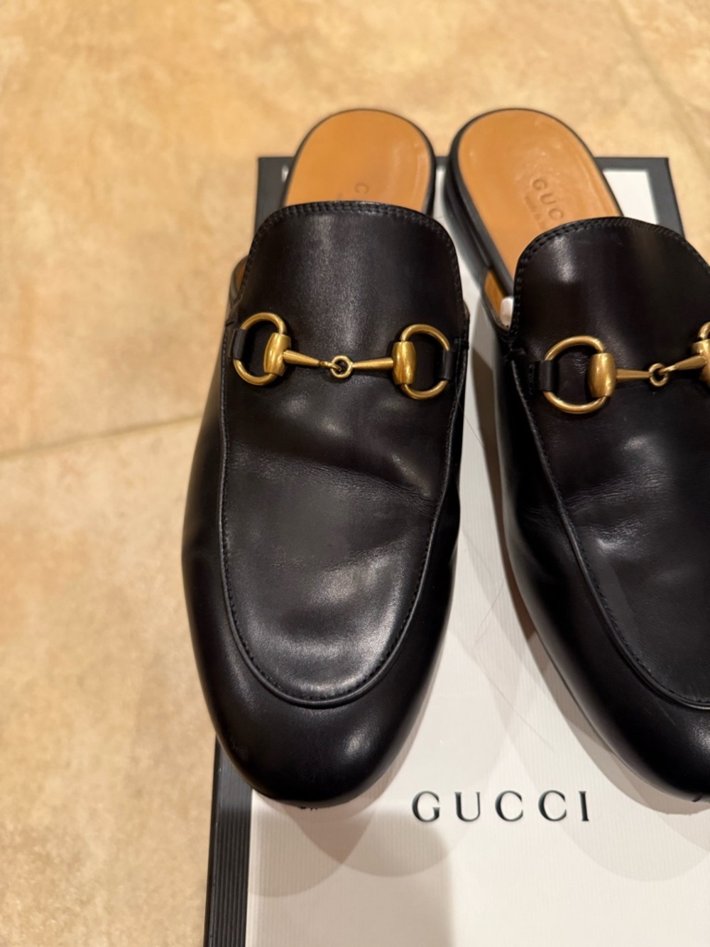 Gucci Women’s Princeton slipper Black size 36 - Picture 2 of 12